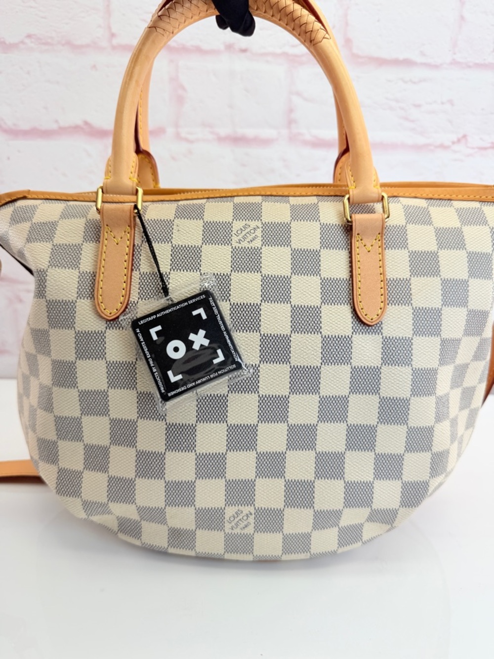 Louis Vuitton Riviera PM Damier Azur Convertible Bag - Picture 2 of 13
